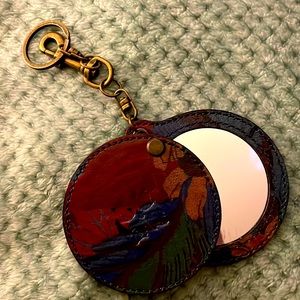 Never used Patricia Nash leather mirror